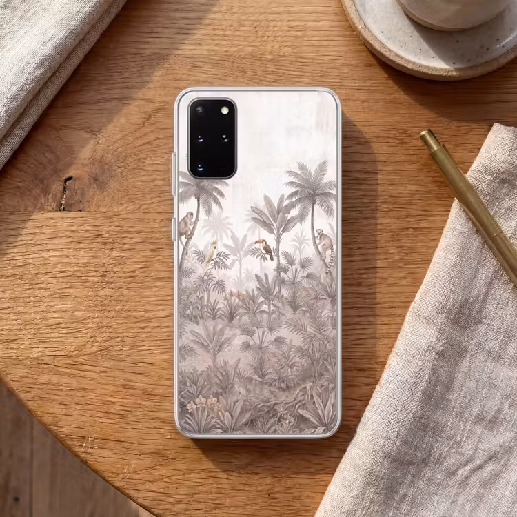 Telefoonhoesje - Jungle - Dieren - Palmbomen — 2