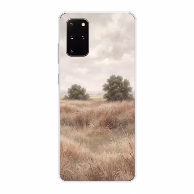 Telefoonhoesje - Landschap - Minimalistisch - Beige — 1