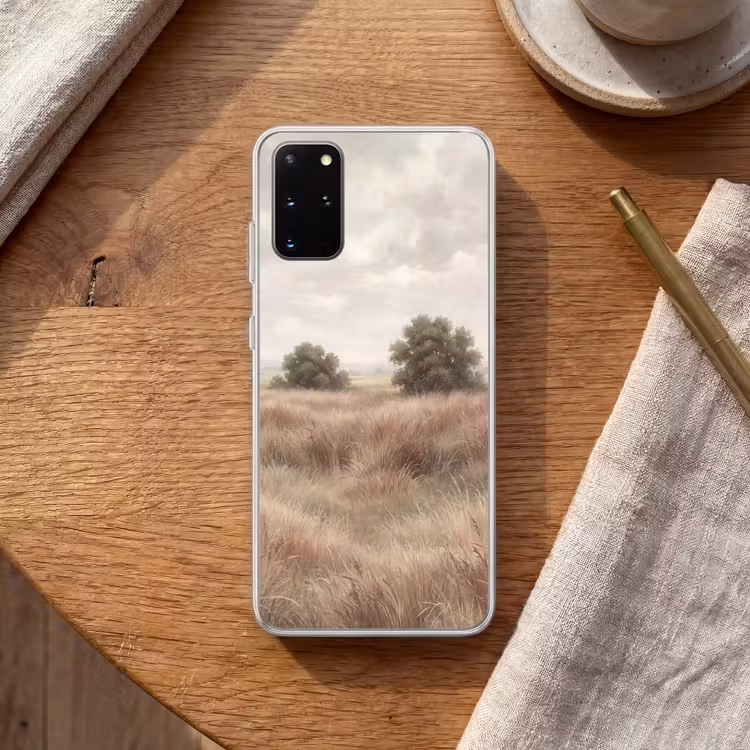 Telefoonhoesje - Landschap - Minimalistisch - Beige — 2