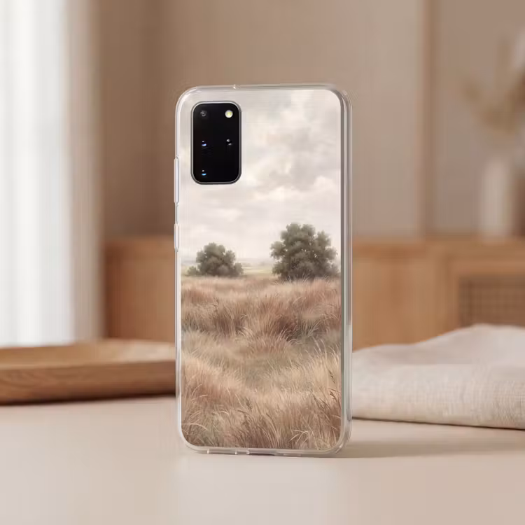 Telefoonhoesje - Landschap - Minimalistisch - Beige — 3