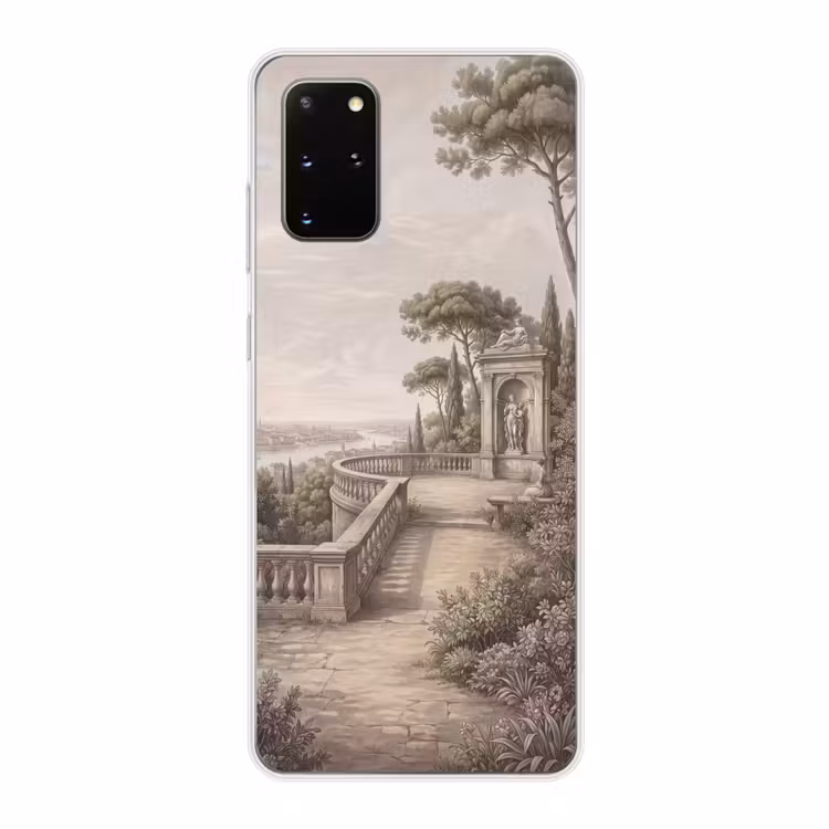 Telefoonhoesje - Terras - Stad - Uitzicht - Rivier — 1
