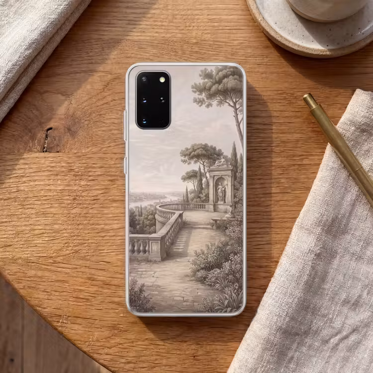 Telefoonhoesje - Terras - Stad - Uitzicht - Rivier — 2