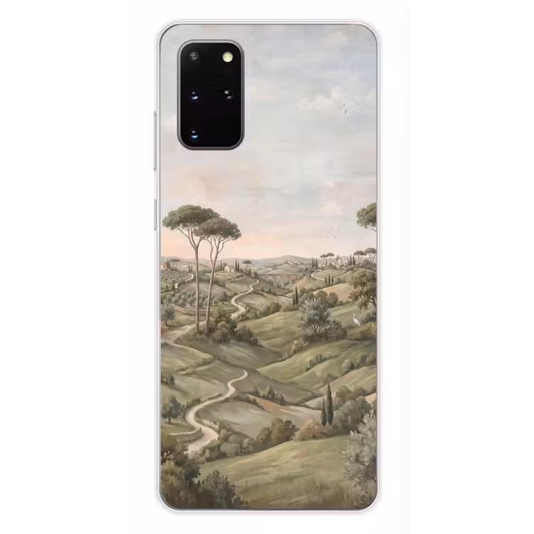 Telefoonhoesje - Landschap - Heuvels - Zandpad - Groen — 4