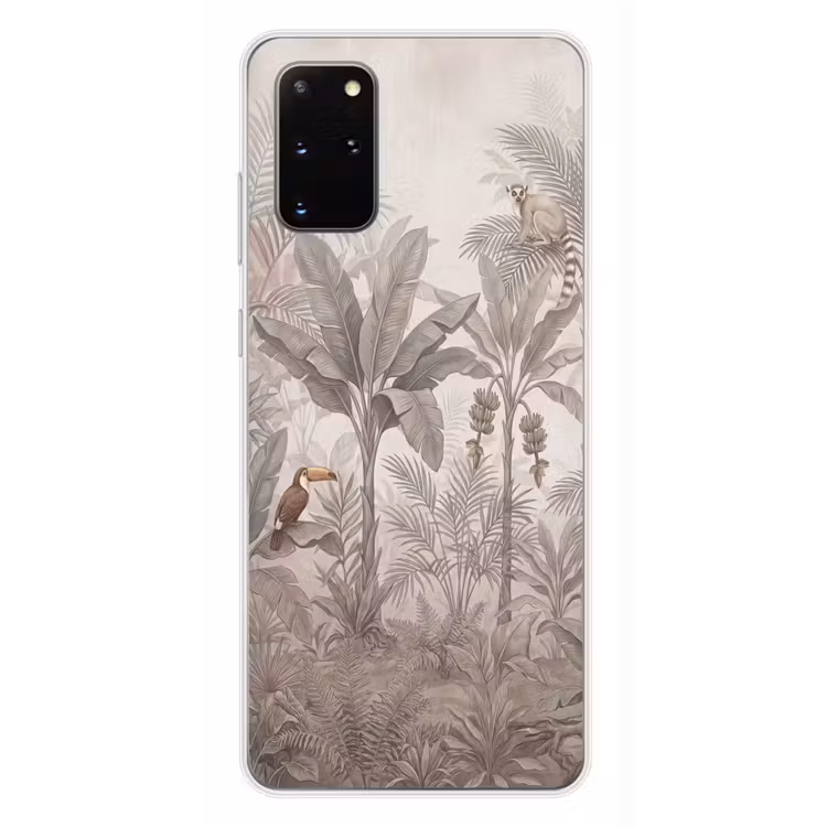 Telefoonhoesje - Natuur - Jungle - Ringstaartmaki - Bruin — 4