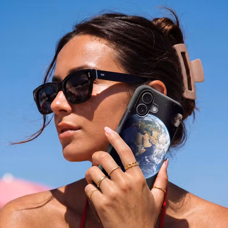 Telefoonhoesje Toughcase - Aarde - Ruimte - Blauw - Groen — 6