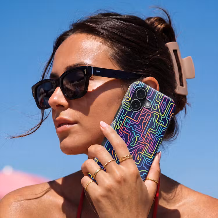 Telefoonhoesje Toughcase - Retro - Abstract - Neon — 6