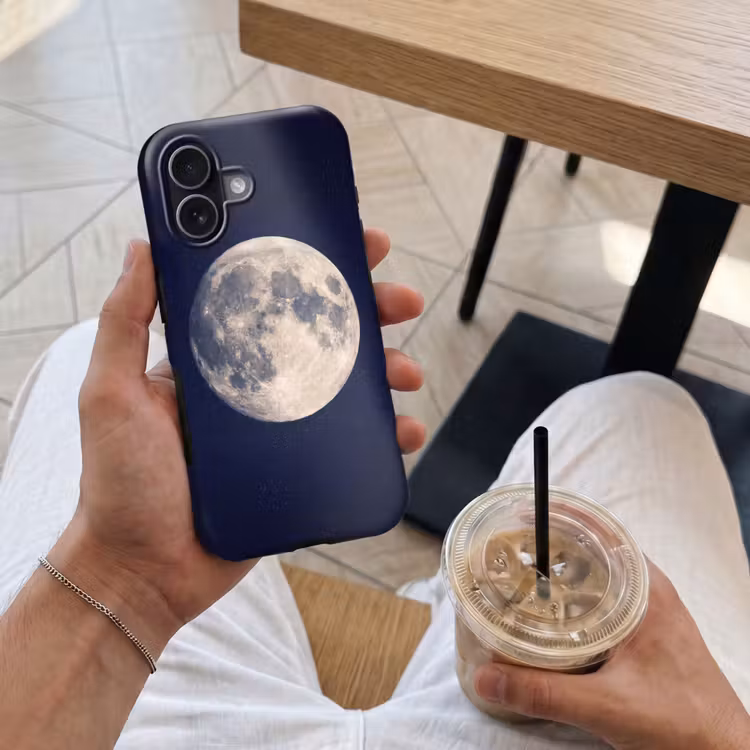 Telefoonhoesje Toughcase - Ruimte - Maan - Kosmos — 4