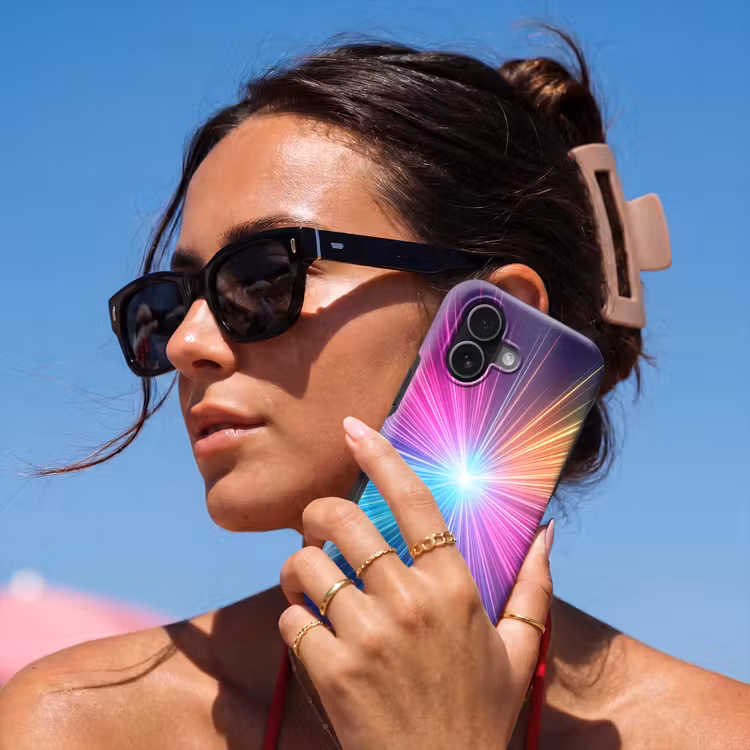 Telefoonhoesje Toughcase - Abstract - Light - Burst - Modern - Colorful — 6