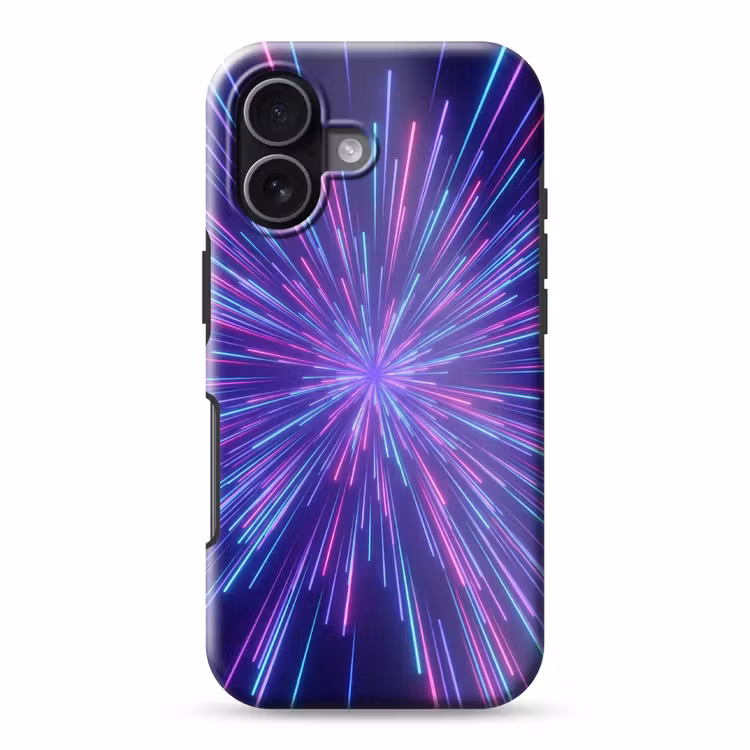 Telefoonhoesje Toughcase - Dynamisch - Ruimte - Kleurrijk — 1