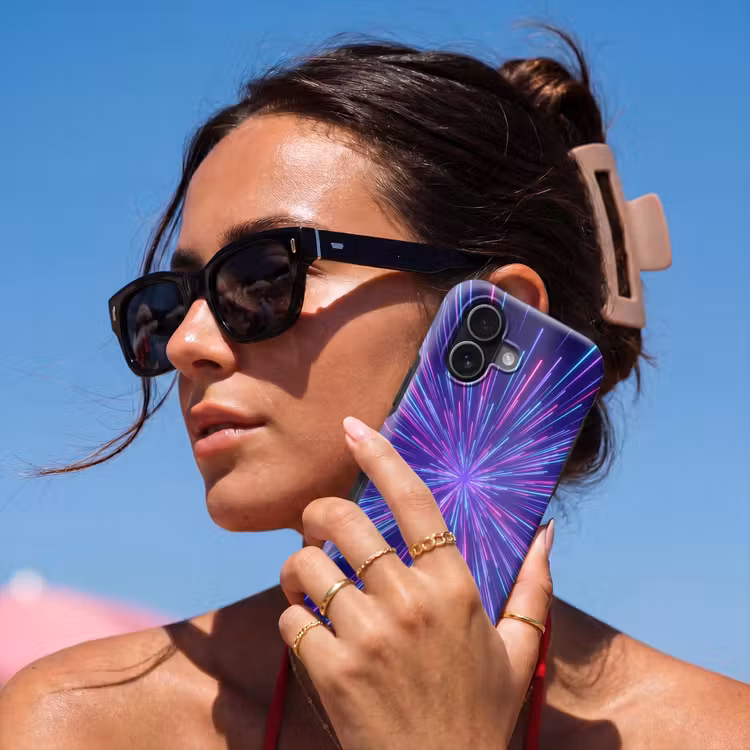 Telefoonhoesje Toughcase - Dynamisch - Ruimte - Kleurrijk — 6