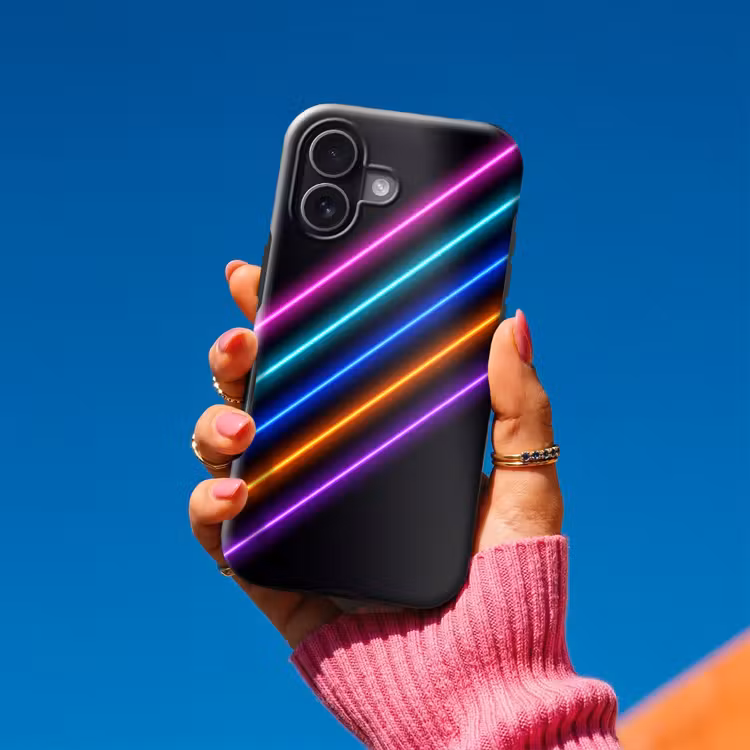 Telefoonhoesje Toughcase - Esthetiek - Retro - Neon — 2