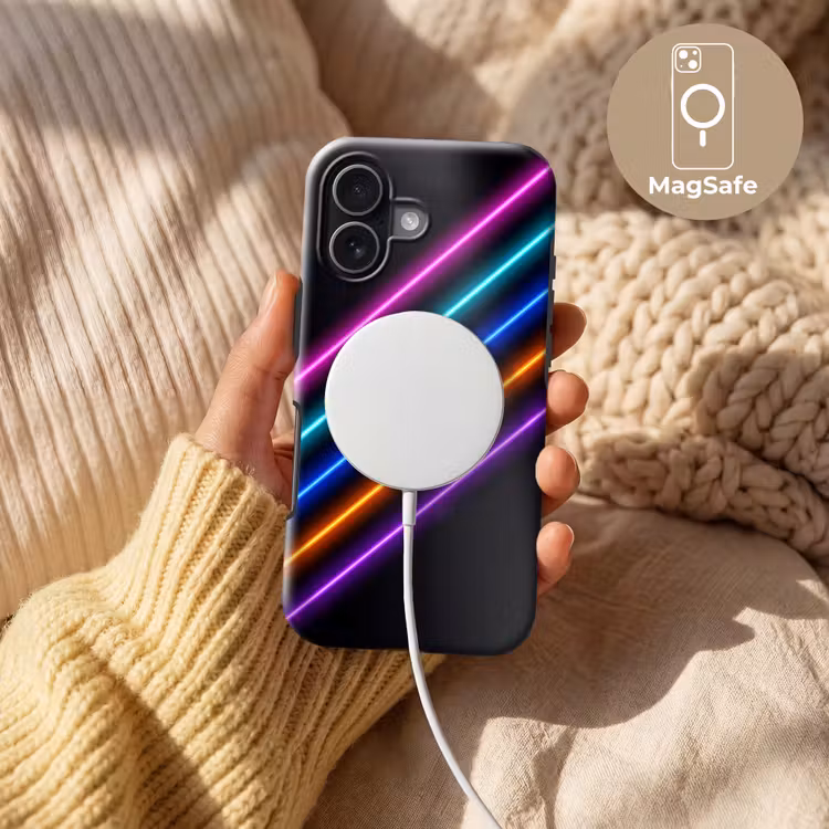 Telefoonhoesje Toughcase - Esthetiek - Retro - Neon — 8