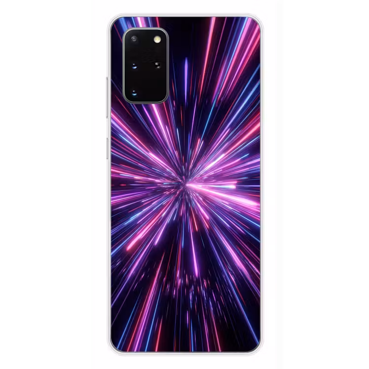 Telefoonhoesje - Lichtsnelheid - Ruimte - Roze - Paars — 4