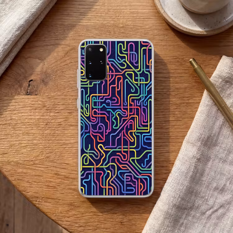 Telefoonhoesje - Retro - Abstract - Neon — 2