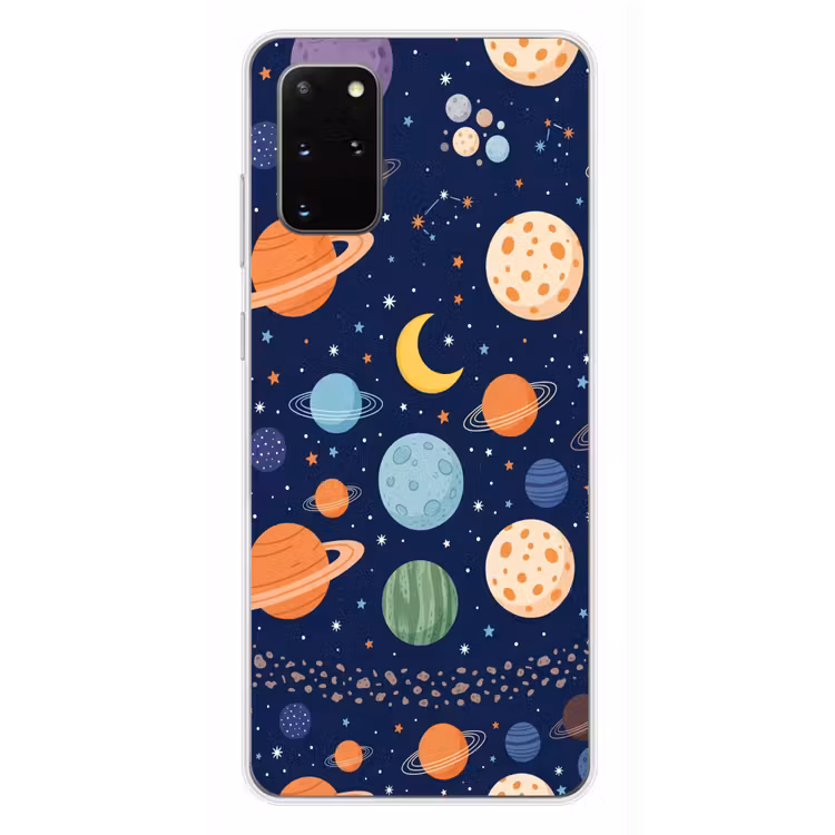 Telefoonhoesje - Ruimte - Planeten - Kleurrijk — 4