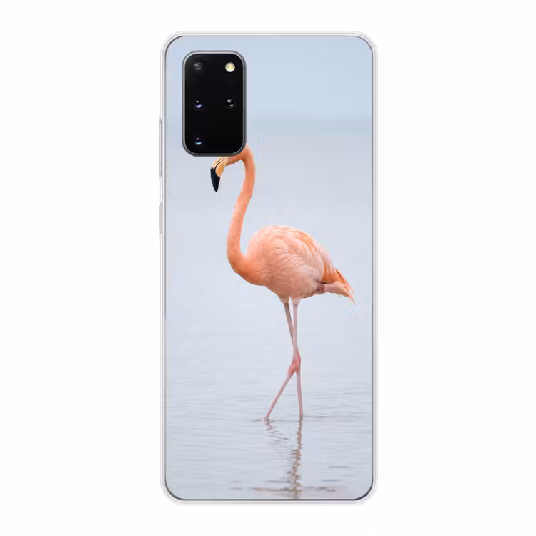 Telefoonhoesje - Flamingo - Zee - Roze — 1