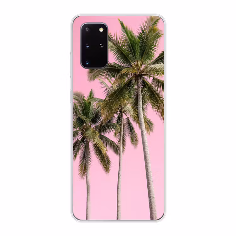 Telefoonhoesje - Palmboom - Tropisch - Pink — 1