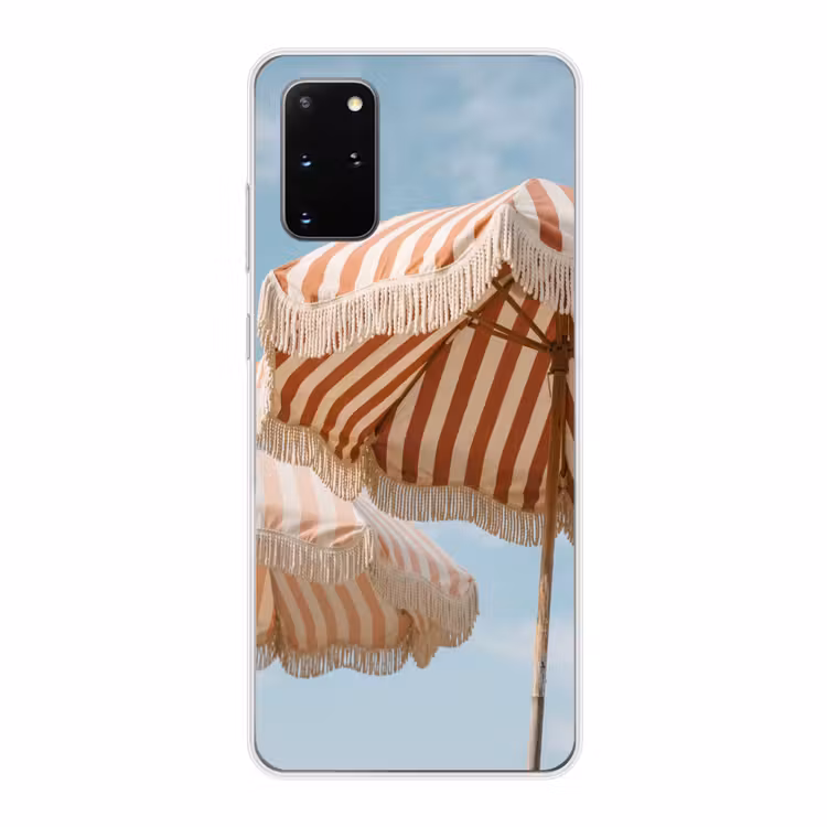Telefoonhoesje - Parasol - Lucht - Rood — 1