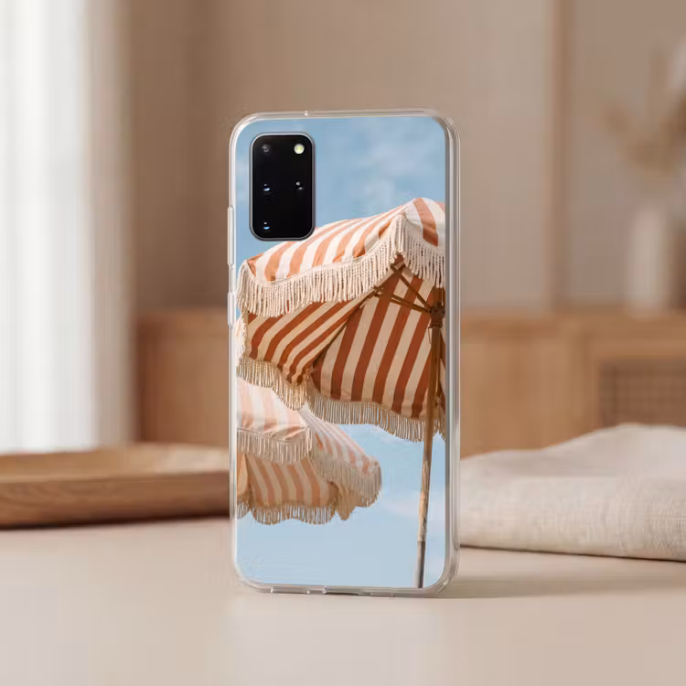 Telefoonhoesje - Parasol - Lucht - Rood — 3