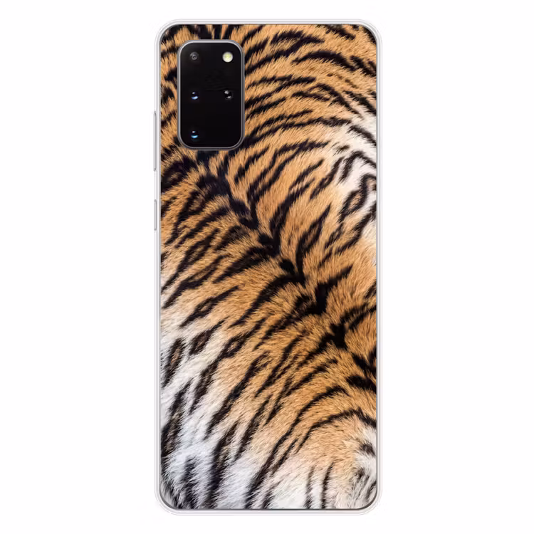 Telefoonhoesje - Realistisch - Tijgervacht - Zwart — 4
