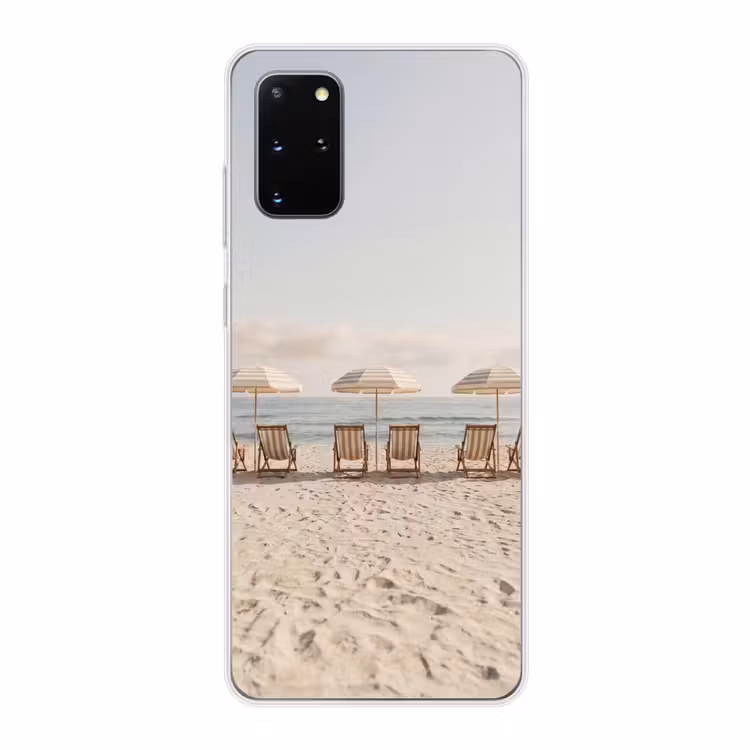 Telefoonhoesje - Strand - Stoelen - Parasol — 1