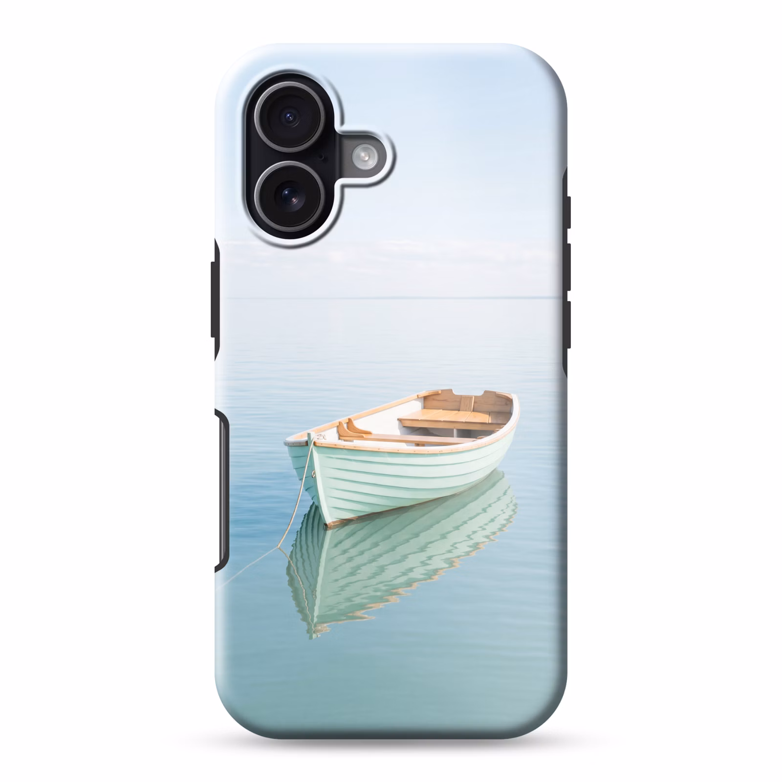 Telefoonhoesje Toughcase - Minimalistisch - Boot - Zee — 1