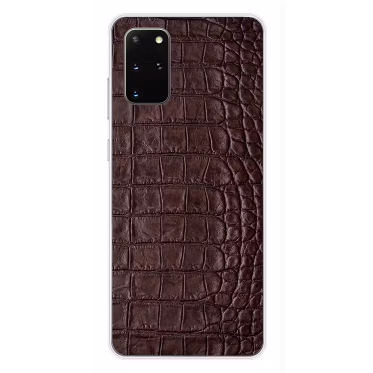 Telefoonhoesje - Krokodil - Leer - Bruin — 4