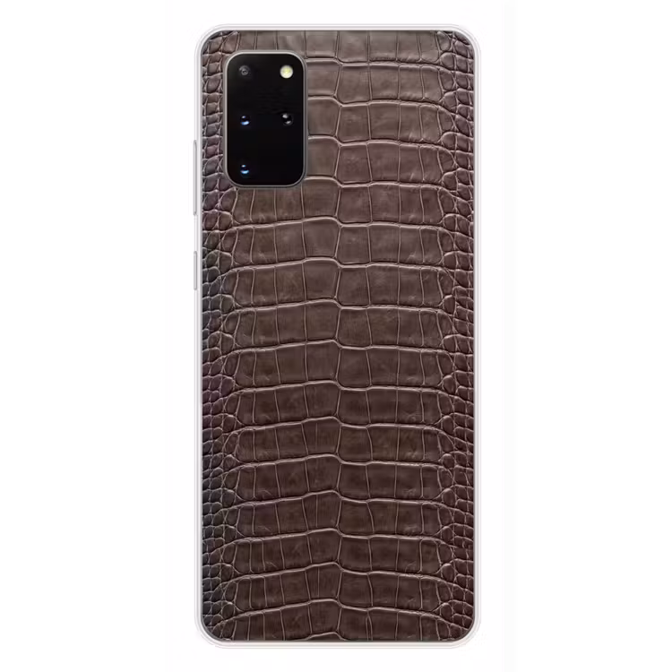 Telefoonhoesje - Leer - Krokodil - Mat — 4