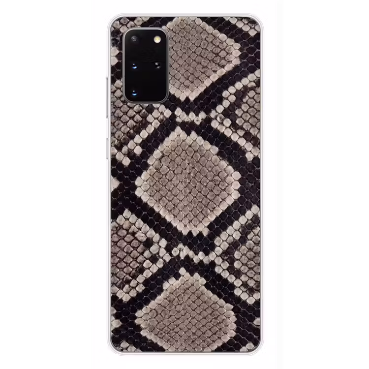 Telefoonhoesje - Slangenleer - Patroon - Beige — 4