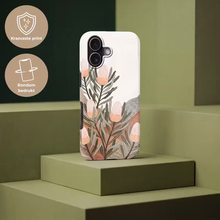 Telefoonhoesje Toughcase - Modern - Heuvels - Terracotta — 7