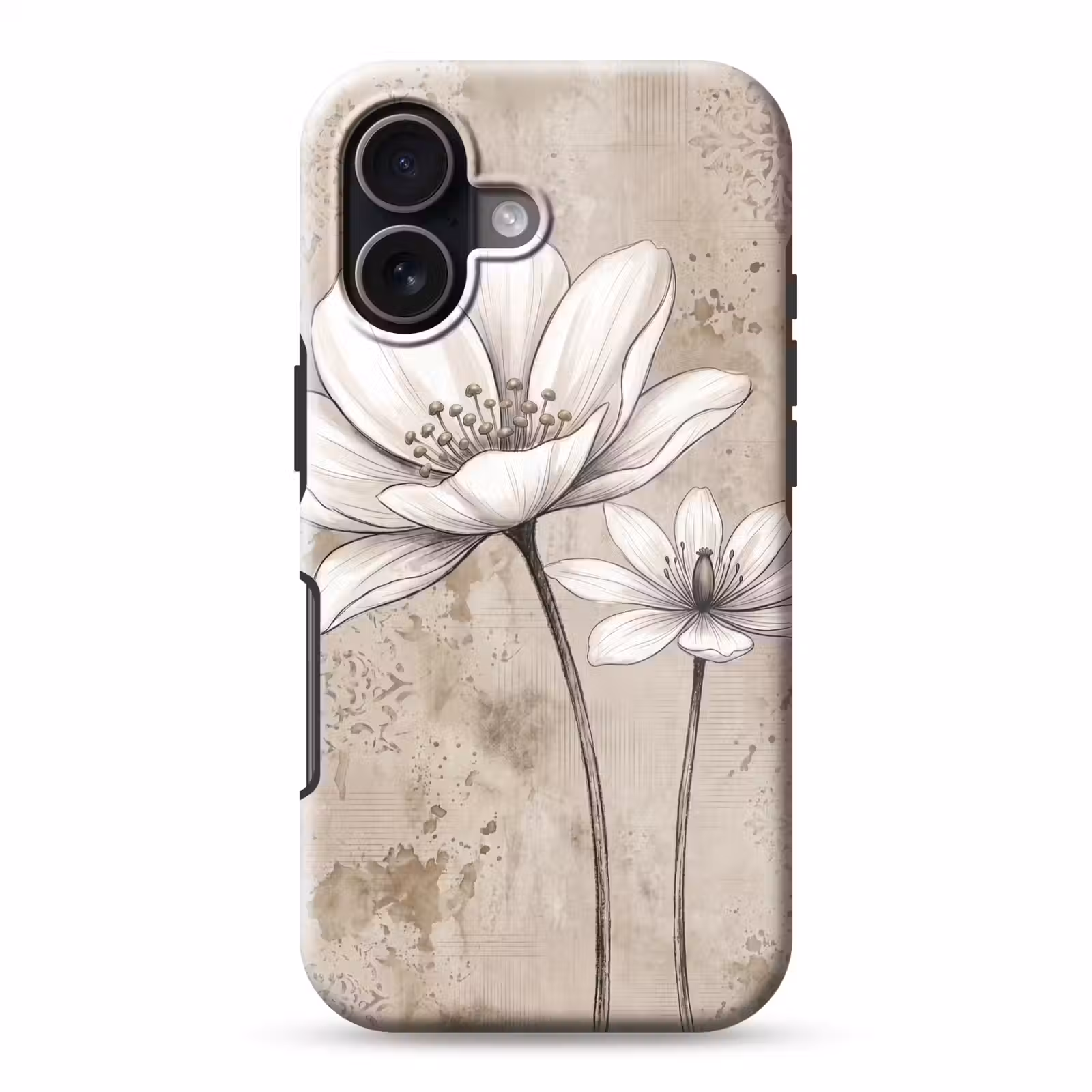 Telefoonhoesje Toughcase - Modern - Design - Wit — 1