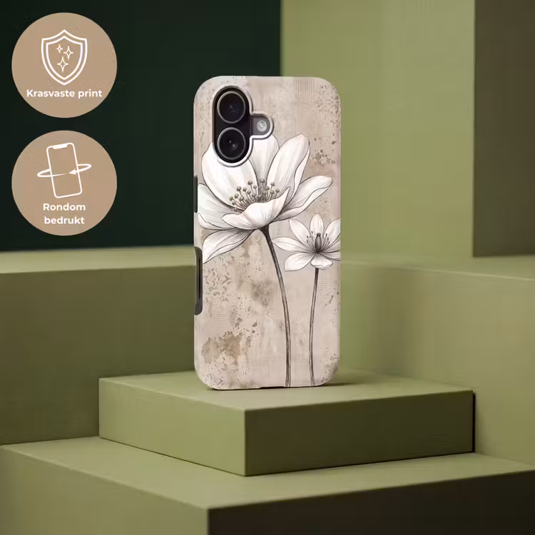 Telefoonhoesje Toughcase - Modern - Design - Wit — 7