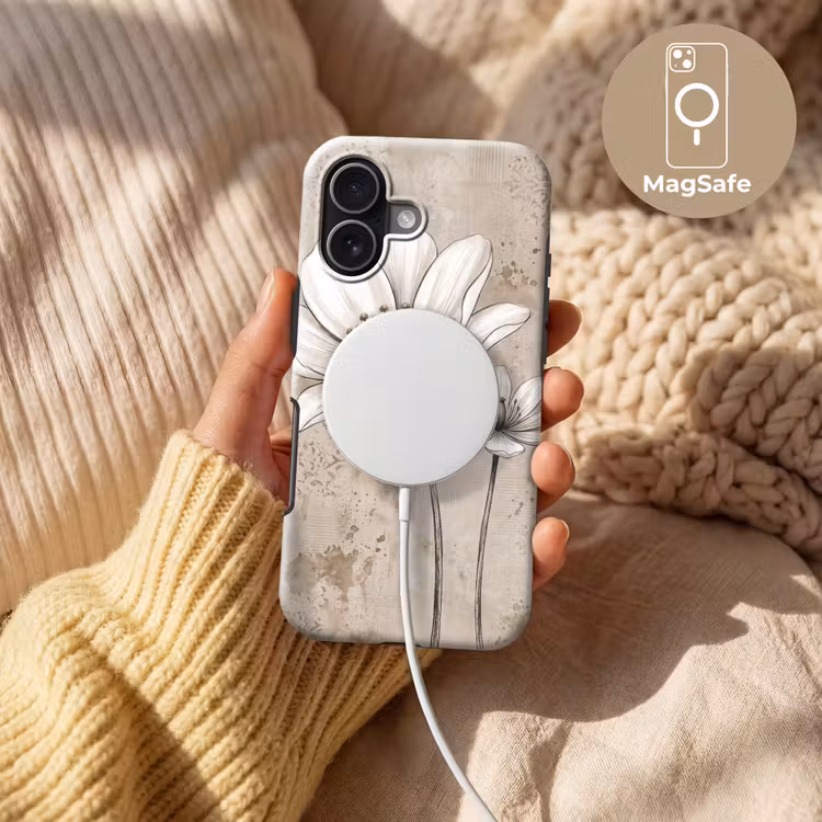 Telefoonhoesje Toughcase - Modern - Design - Wit — 8