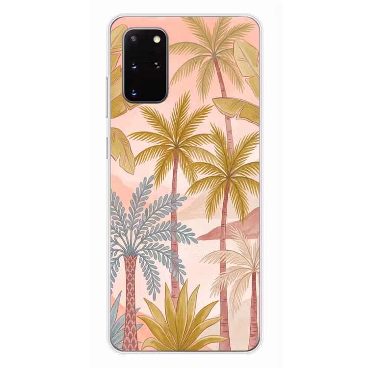 Telefoonhoesje - Illustratie - Palmbomen - Kleurrijk — 4