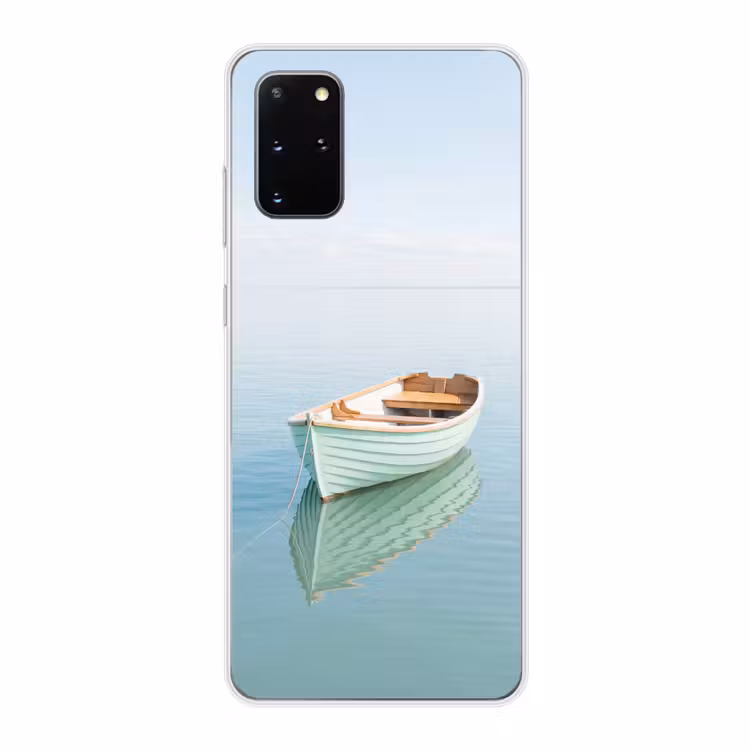Telefoonhoesje - Minimalistisch - Boot - Zee — 1
