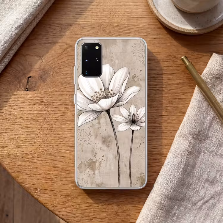 Telefoonhoesje - Modern - Design - Wit — 2