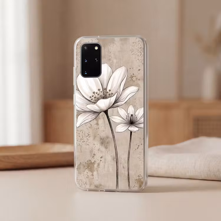 Telefoonhoesje - Modern - Design - Wit — 3