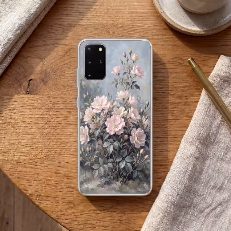 Telefoonhoesje - Rozen - Illustratie - Roze — 2