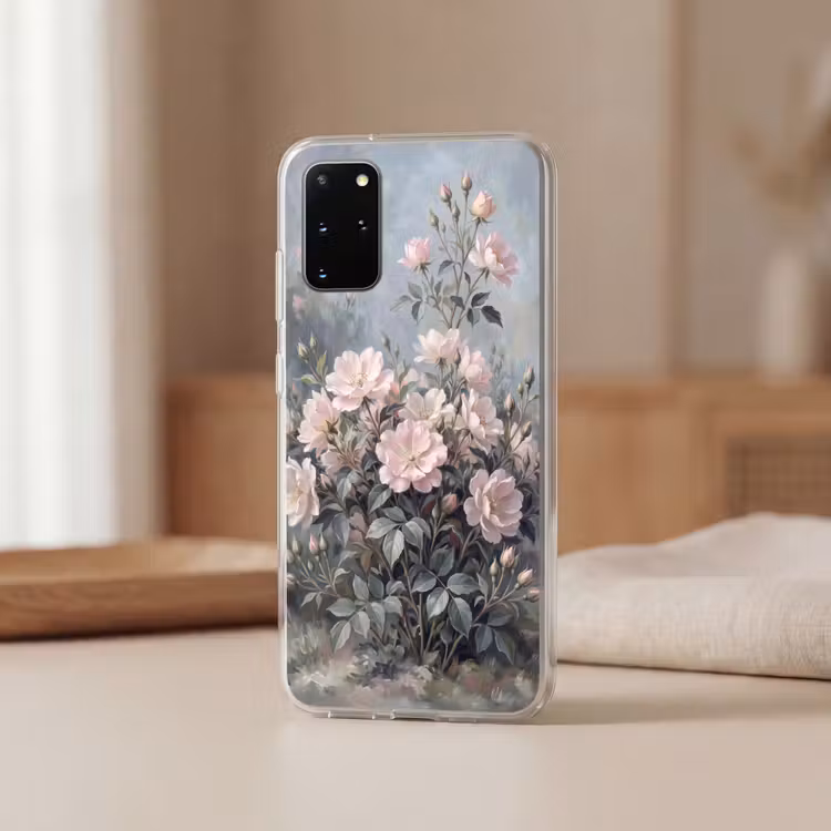 Telefoonhoesje - Rozen - Illustratie - Roze — 3