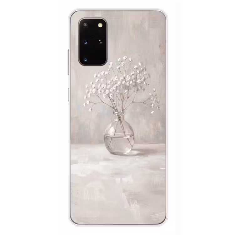 Telefoonhoesje - Gipskruid - Vaas - Wit — 4