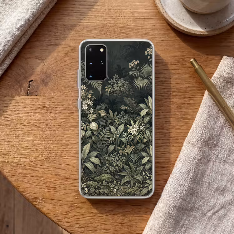 Telefoonhoesje - Jungle - Bladeren - Botanisch - Groen — 2