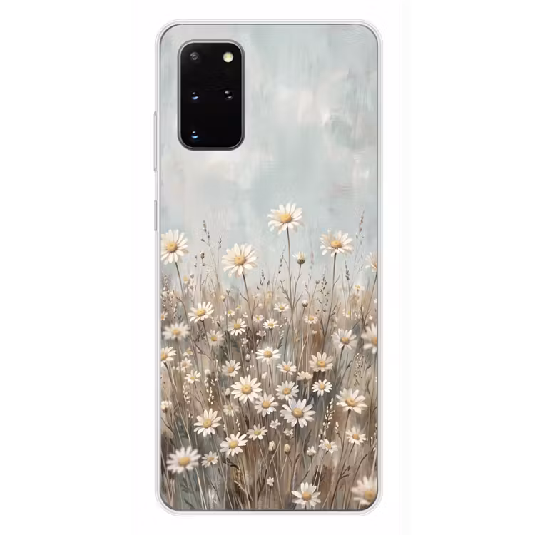 Telefoonhoesje - Madelief - Illustratie - Wit — 4