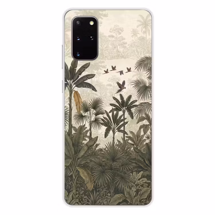 Telefoonhoesje - Papagaaien - Jungle - Tropisch - Green — 4
