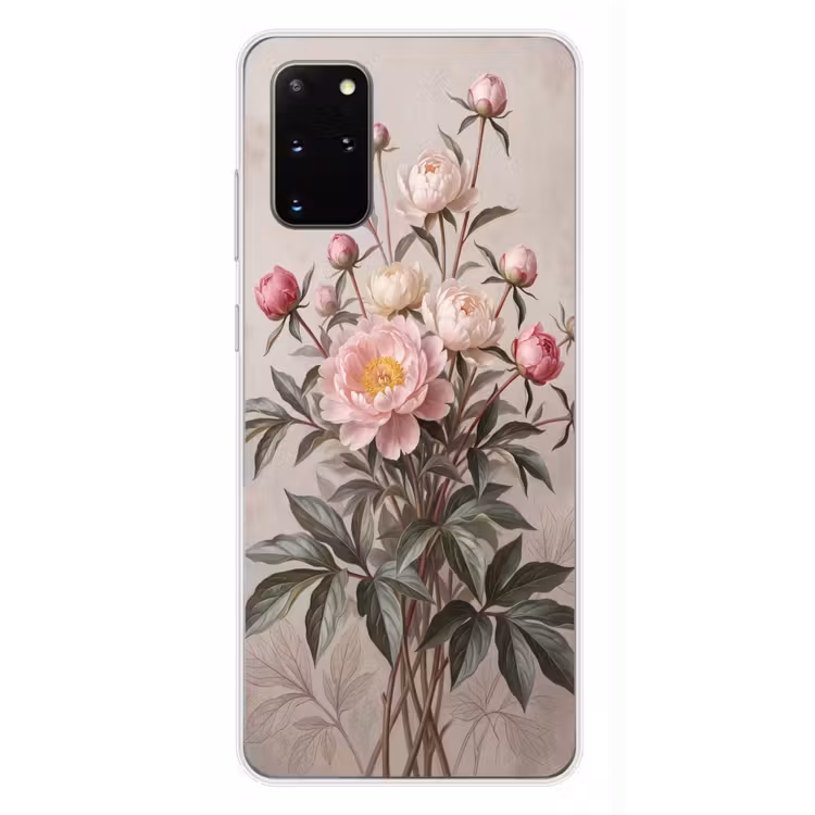 Telefoonhoesje - Pioenrozen - Boeket - Roze — 4