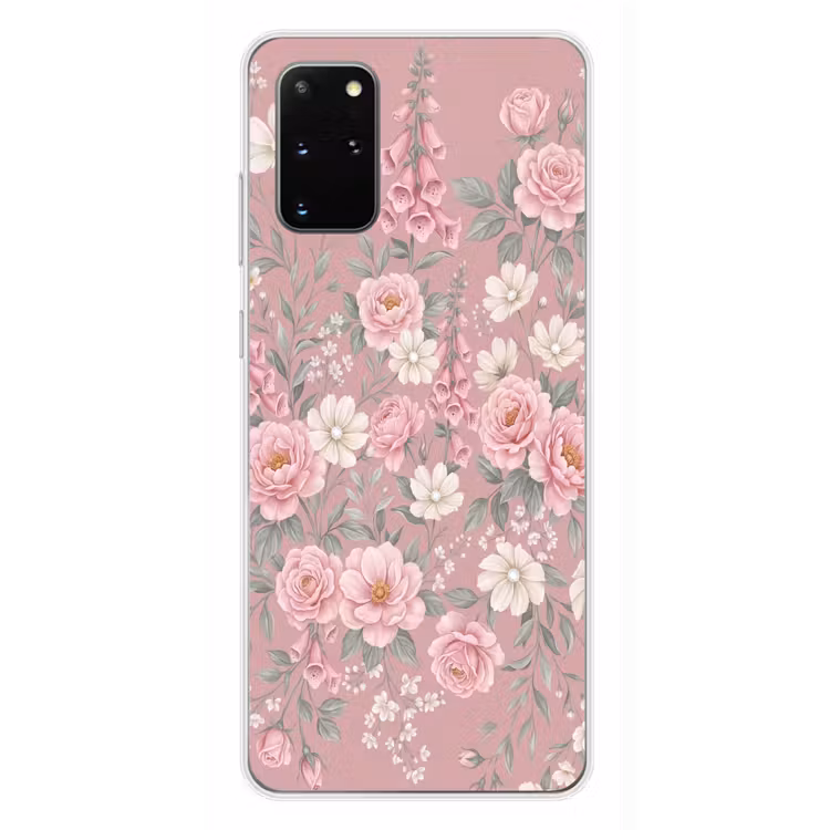 Telefoonhoesje - Pioenrozen - Vingerhoedskruid - Pink — 4