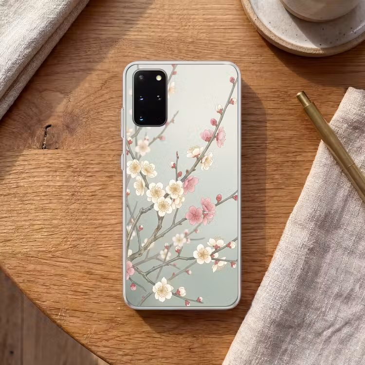 Telefoonhoesje - Kersen - Bloesem - Groen — 2