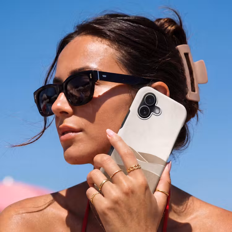 Telefoonhoesje Toughcase - Abstract - Golven - Modern - Beige — 6