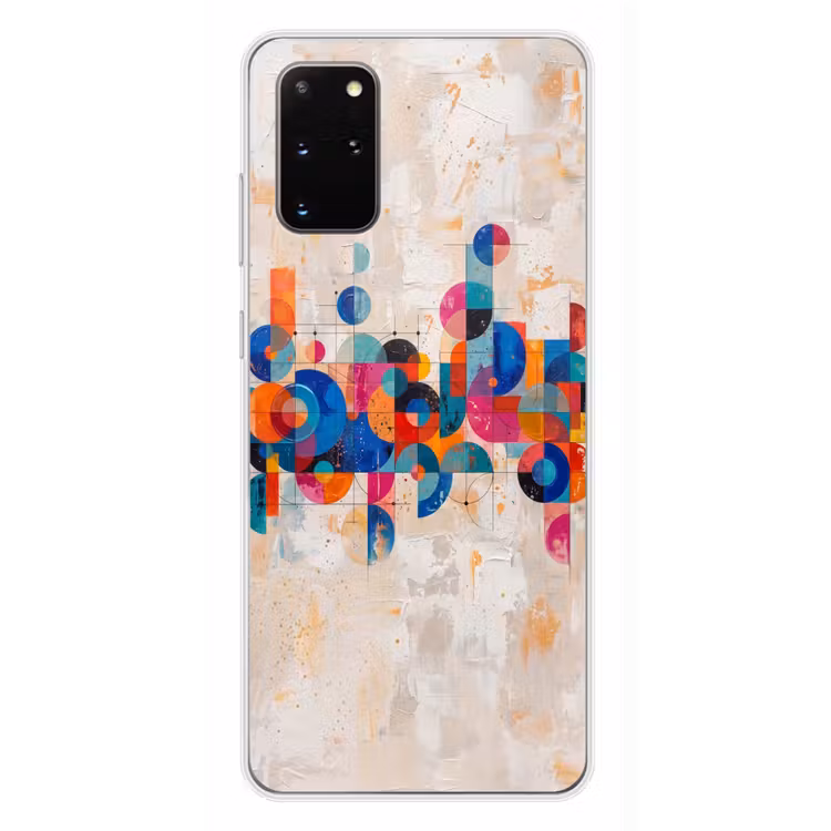 Telefoonhoesje - Kunst - Geometrisch - Abstract - Kleurrijk — 4