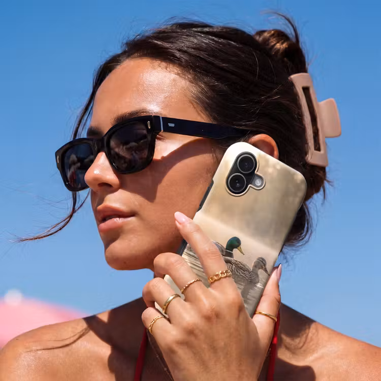 Telefoonhoesje Toughcase - Eenden - Water - Mist - Natuur — 6
