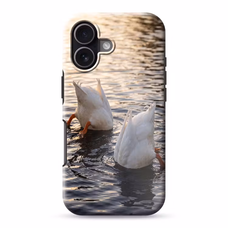 Telefoonhoesje Toughcase - Eenden - Water - Natuur — 1